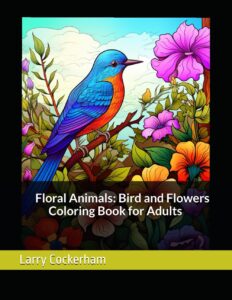 Bird and Flowers Coloring Pages